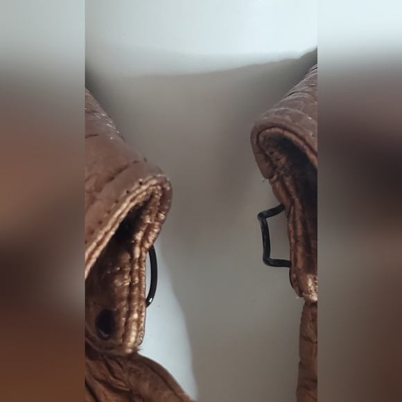 BURBERRY jacket -size 42- Metalic Cooper color -made in Italy - Picture 15 of 17